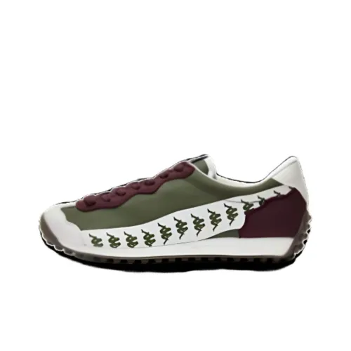 KAPPA Short Resistant Abrasion Resistance Casual Running Shoes Unisex Green Purple