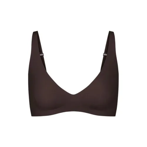 SKIMS NAKED Plunge BRALETTE Бюстгальтер Женский 1 Пачка Эспрессо Эспрессо Цвет