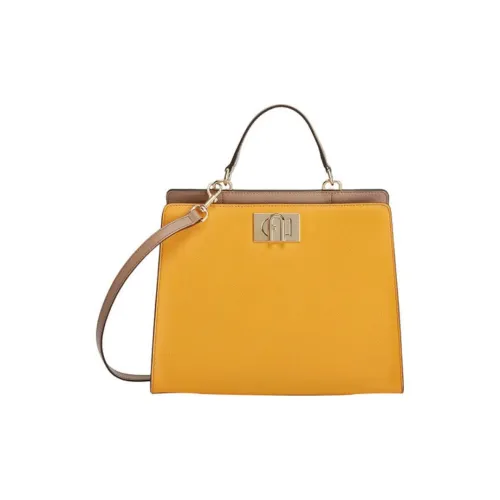 Furla Кожа Сумка через плечо Сумка Женская Имбирный Коричневый