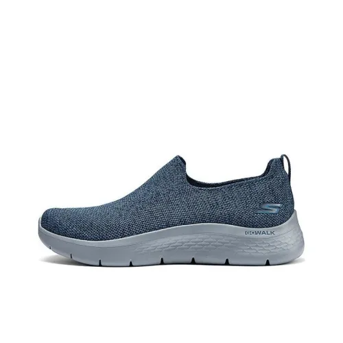 Skechers Повседневный Низкий Топ Синий/Темно-Синий Мужской