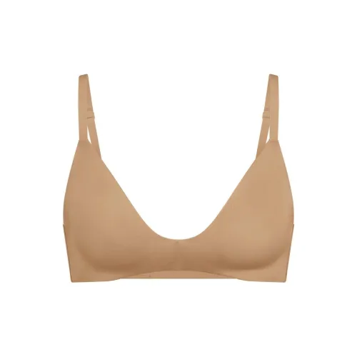 SKIMS Беспроводной FORM T Рубашка Demi Бюстгальтер Женские 1 Пачка Охра Охра