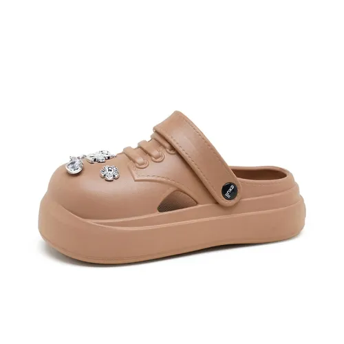 EXULL Q Сабо Темно-кофейный Женские