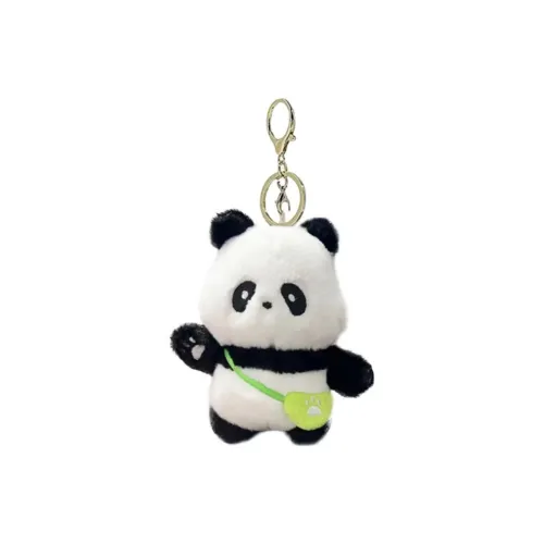 A Little Tide To Play Панда Малыш Путешествие Брелок Кукла Плюшевая Подвеска 10 см Рекомендуемая Высота