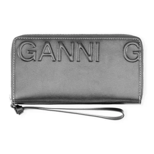 GANNI Кошельки Черный Женские