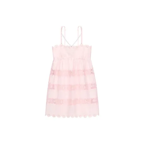 Victoria's Secret SUSAN FANG Co Branded Модель Pure Розовый Женские Ночные сорочки