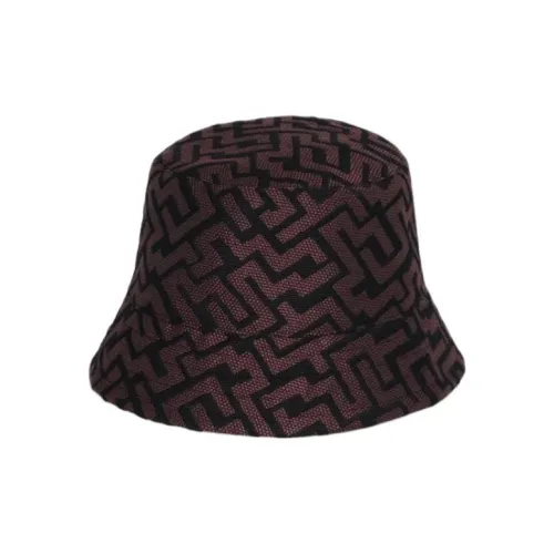 COS Полиэстер Шляпы ведра Женские Коричневый