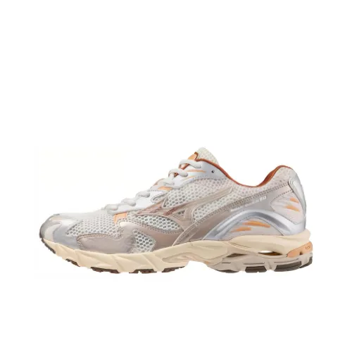 Кроссовки для бега Mizuno Wave Rider 10, низкий топ, желто-оранжевый, унисекс