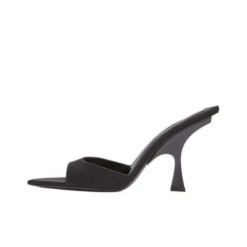 The Attico Слипоны 9,5 см Женские Черные