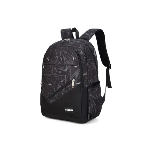 BOBDOG Оксфорд Рюкзак Унисекс Черный Конструкторы Черный Граффити Синий Конструкторы