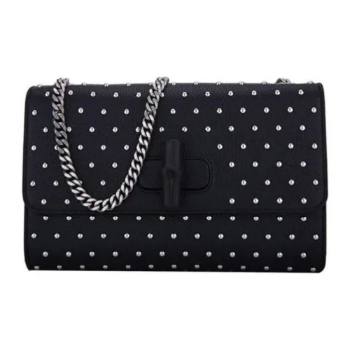 GUCCI Кожа Сумка через плечо Женская Черная