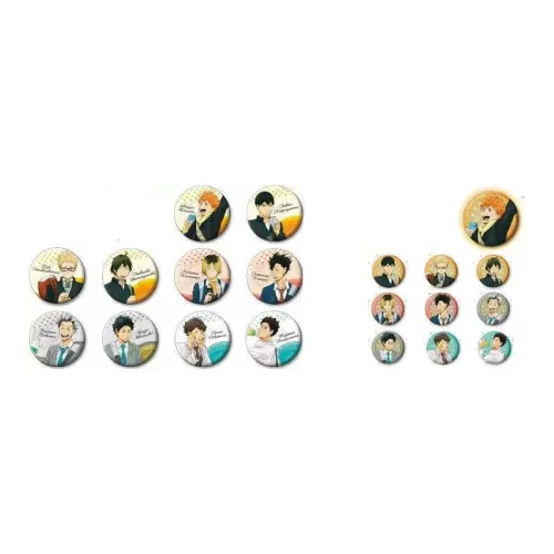 BANDAI Haikyuu!! Characters Значок для напитков Значки