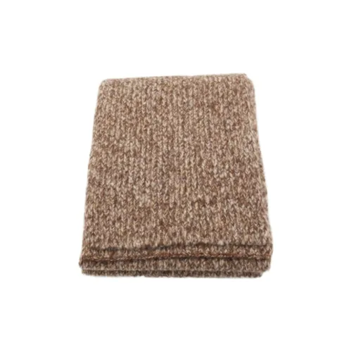 DRIES VAN NOTEN Вязаные шарфы Женские Коричневый