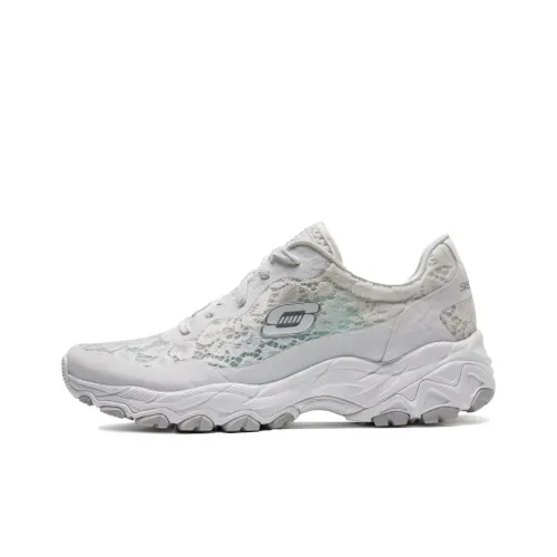 Skechers Encore Low Топ Повседневные Беговые Кроссовки Женские Белые