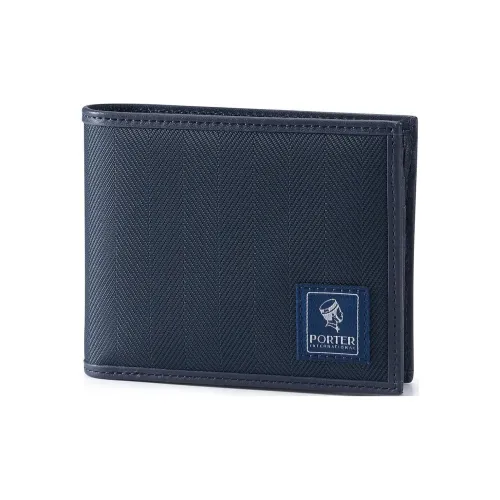 PORTER Нейлон Монетница Унисекс Синий
