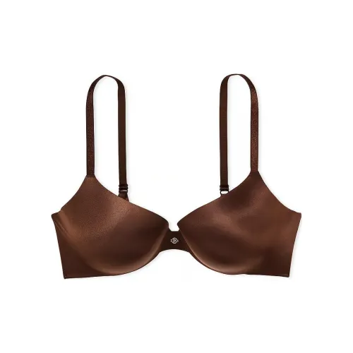 Victoria's Secret So Obsessed Smooth PUSH Up Бюстгальтер Темно-коричневый Бюстгальтер Женский Темно-коричневый