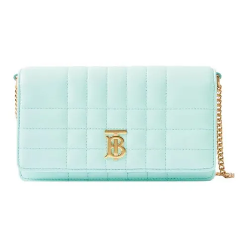 Burberry Lola Bag Lambskin One Shoulder Crossbody Clutch Regular Women's Mint Green Брэнди Бурбери Лола Сумка из овечьей кожи через плечо клатч стандартный женский мятно-зеленый