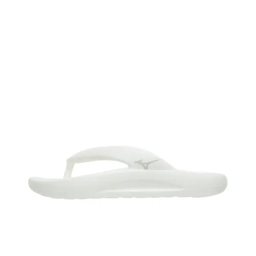 Mizuno Слайд с резиновым подошвой Унисекс Белый