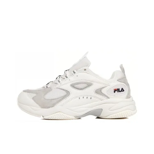 FILA Boveasorus 99 Low Топ Толстоподошвенные кроссовки Унисекс Крем Корейский стиль