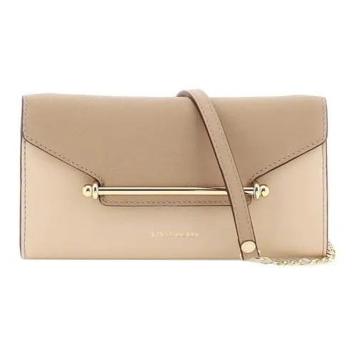 Strathberry Кожа Сумка через плечо Мини Женская Умбра