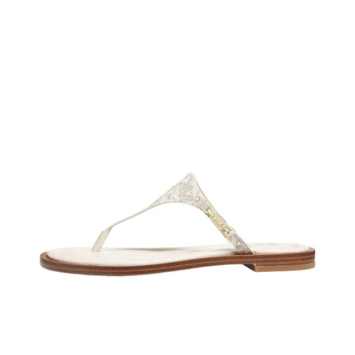 MICHAEL KORS Шлепанцы Женские Бежевые