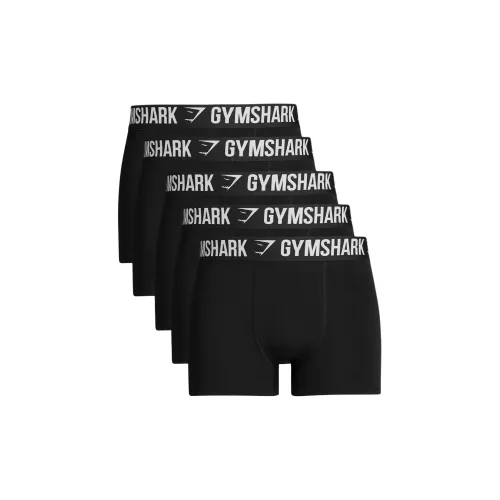 GYMSHARK 5 Pack Мужские Боксеры Черные