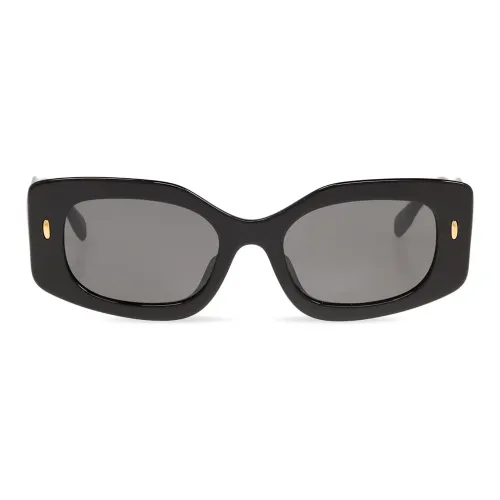 TORY BURCH Ацетат Нерегулярная форма Солнцезащитные очки Женские Черный