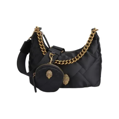 Kurt Geiger London Нейлоновая Комбинированная Сумка Сумка через плечо Женская Черная