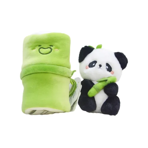 A Little Tide To Play Милый Бамбук Tube Панда Брелок Кукла Плюшевая Подвеска 12 см Рекомендуемая Высота