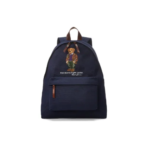 Polo Ralph Lauren Ткань Рюкзак Стандартный Мужской Морской Синий