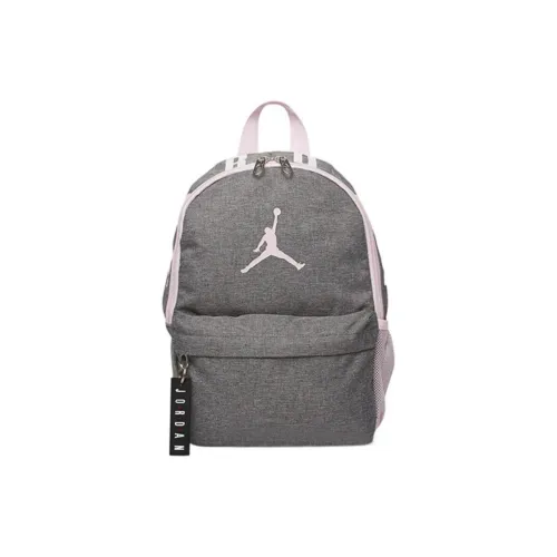 Джордан Полиэстер Рюкзак Унисекс Серый Розовый