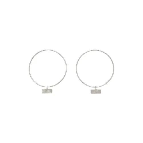 MM6 Maison Margiela Брассовые серьги Женские