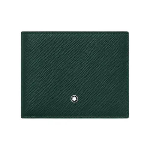 MONTBLANC Кошелек из коровьей кожи мужской британский зеленый
