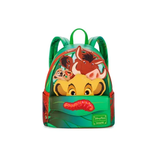 Disney Поливинилхлорид Рюкзак Мини Унисекс Зеленый