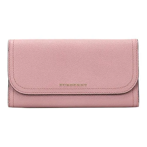 Burberry Кошелек из коровьей кожи женский туманно-розовый
