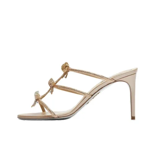 RENE CAOVILLA Caterina Слипоны Женские Коричневый