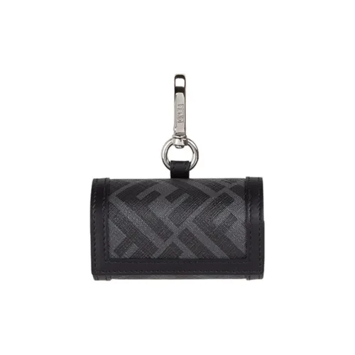 FENDI Телячья кожа ПЭТ Сумка для мусора Аксессуар Мужской Черный