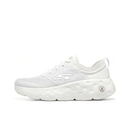 Skechers Max Cushioning Низкие Беговые Кроссовки Женские Белые