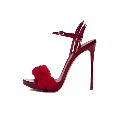 Le Silla Gwen One Strap Sandals 12cm Women's Red Le Silla Gwen One Ремень Сандалии 12см Женские Красные
