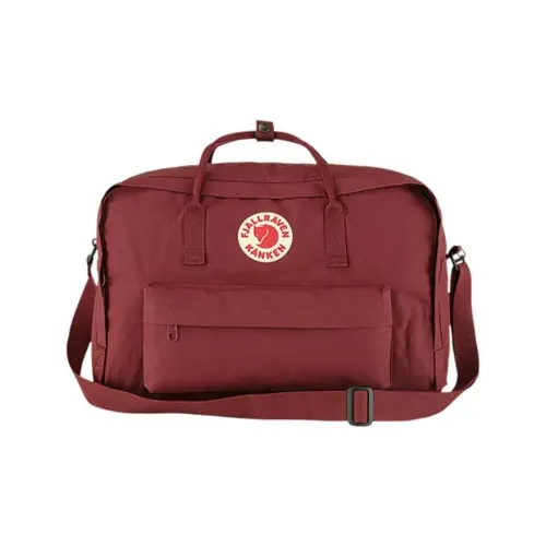 Fjallraven Хлопок Полиэстер Рюкзак Унисекс Бычий Красный