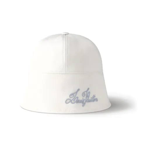 LOUIS VUITTON Хлопковые Панамы Унисекс Белый