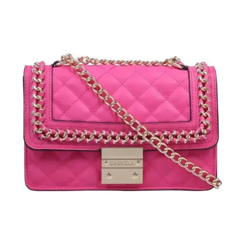 Kurt Geiger London Сумка через плечо из кожи женская фуксия