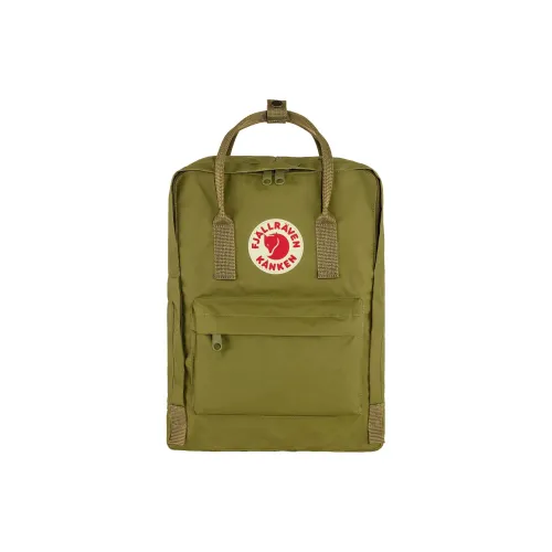 Fjallraven Kanken 16L Outdoor Backpack Bag Nylon Leaf Green Unisex Фджалльравен Канкен 16L Outdoor Рюкзак Сумка Нейлон Листовой Зеленый Унисекс