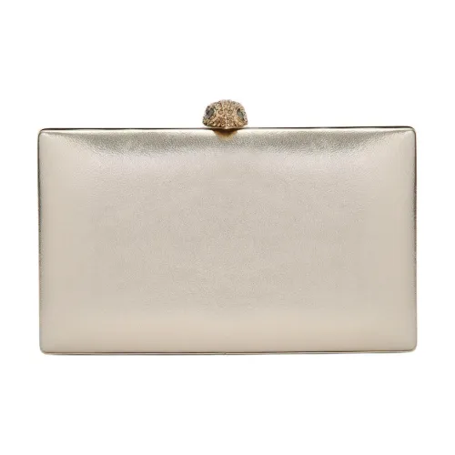 Kurt Geiger London Кожа Клатч Женский Бежевый