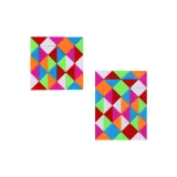 36 сегментов + 48 сегментов Волшебный Рулет [2 штуки комплект] Радужный XMM-9002+9003