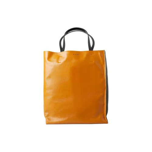 MARNI Museo Телячья кожа Тоут Сумка Сумка для покупок Сумка Большая Мужская Кофейная