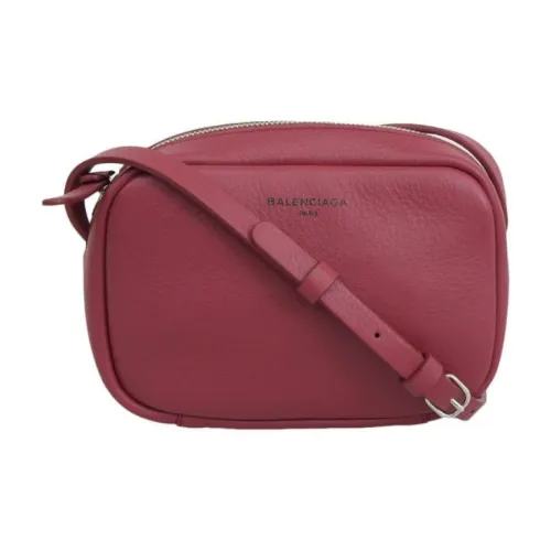Balenciaga Кожа Camera Сумка Сумка через плечо Сумка на плечо Унисекс Бордовый