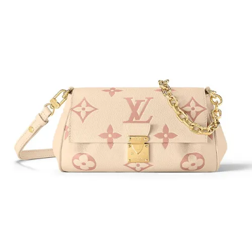 LOUIS VUITTON Favorite Тисненая коровья кожа Пельмени Сумка через плечо Стандартная Женская