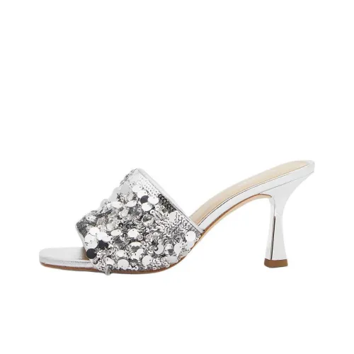 MICHAEL KORS Слипоны Женские Серебряные