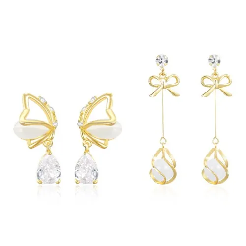 QIMEILA Серьги из меди и сплава женские