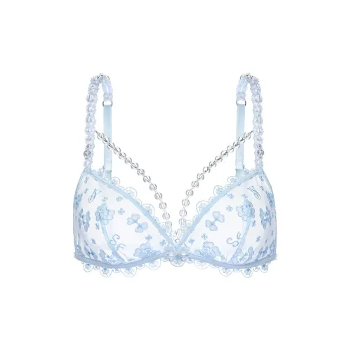 Victoria's Secret SUSAN FANG Co Branded Модель Pure Love Синий Женские Бюстгальтеры